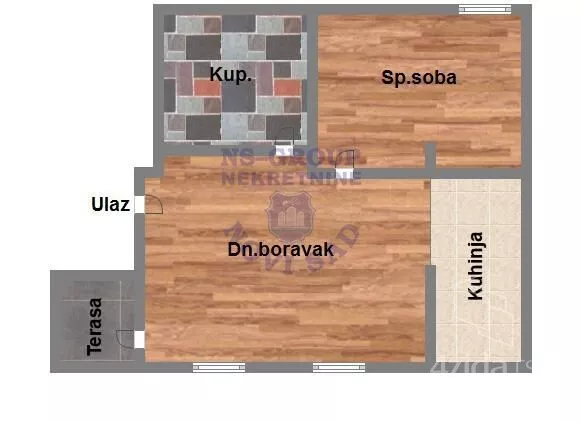 Jednoiposoban stan | 4zida