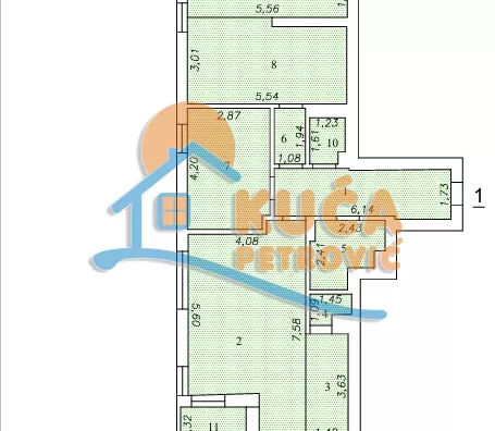 Troiposoban stan | 4zida