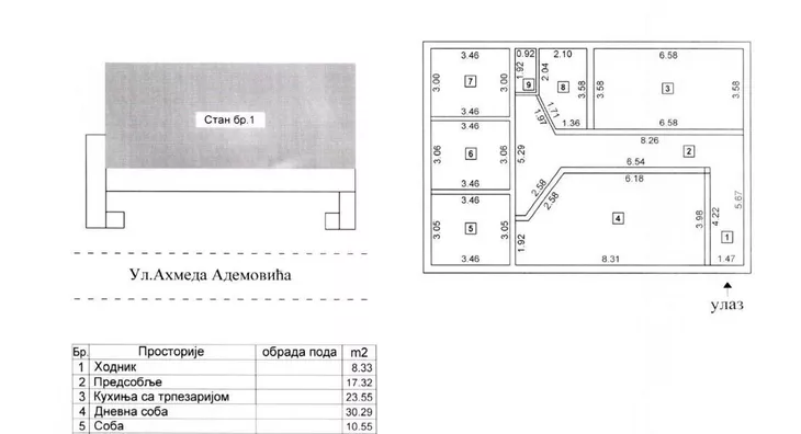 4-etažna kuća | 4zida