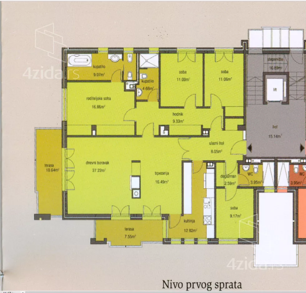 Petosoban stan | 4zida