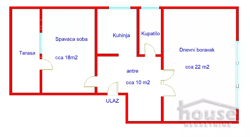 Dvosoban stan | 4zida
