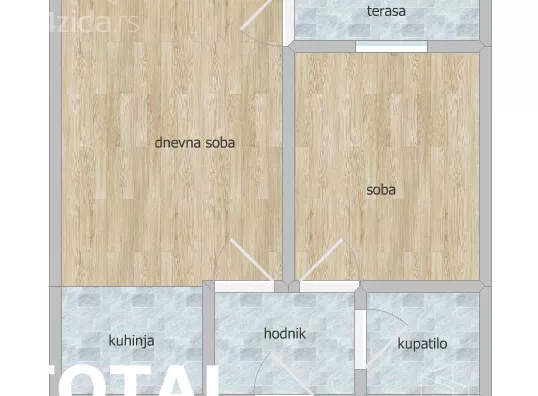 Dvosoban stan | 4zida
