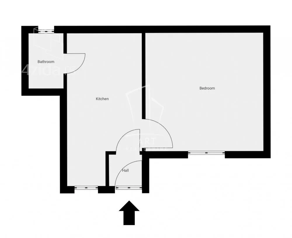 Jednosoban stan | 4zida