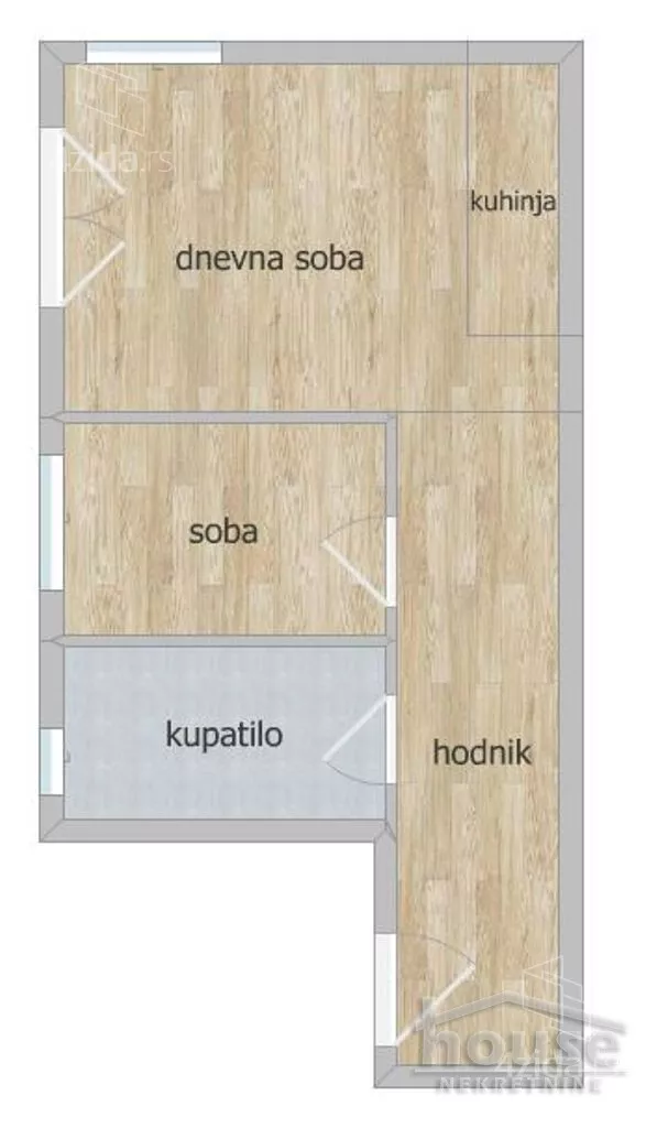 Jednoiposoban stan | 4zida