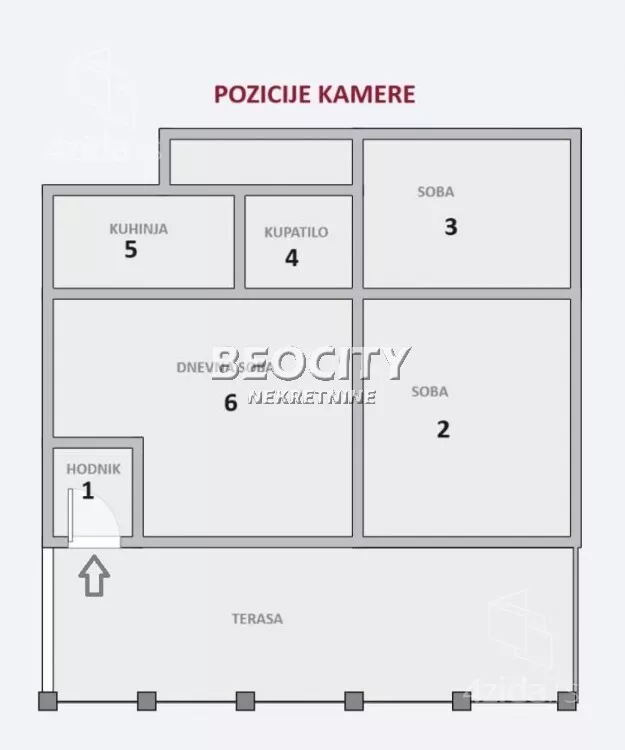 Trosoban stan | 4zida