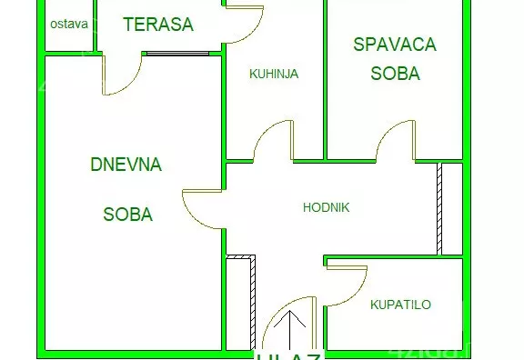 Dvosoban stan | 4zida