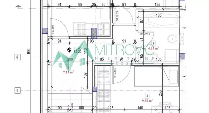 Petosoban stan | 4zida