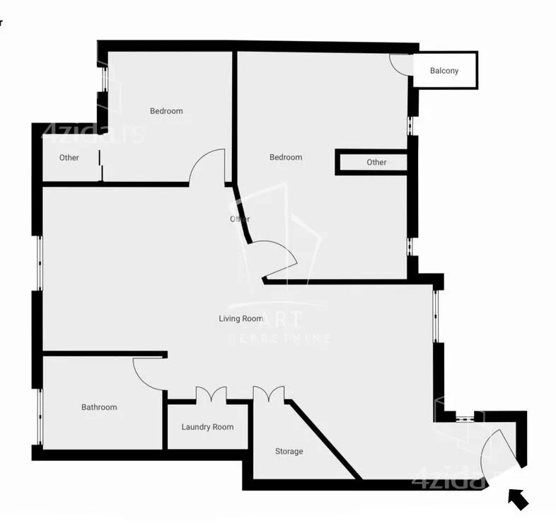 Trosoban stan | 4zida