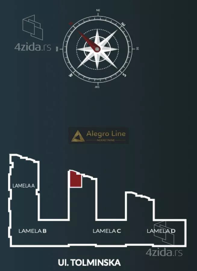 Trosoban stan | 4zida