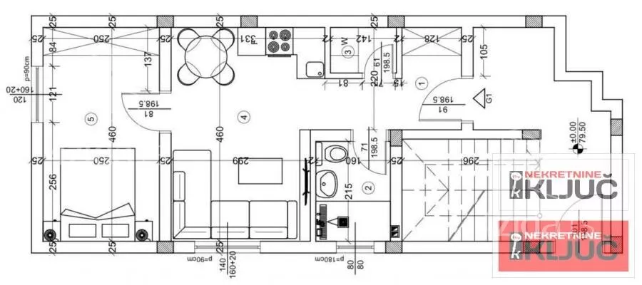 Jednoiposoban stan | 4zida