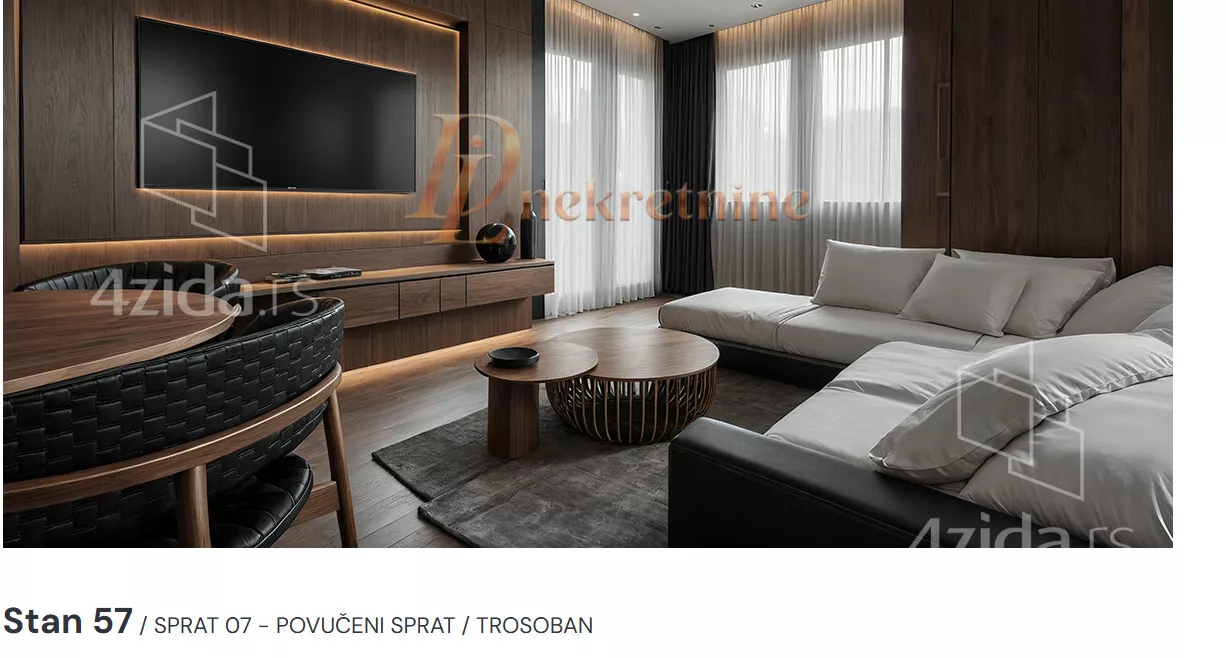 Trosoban stan | 4zida