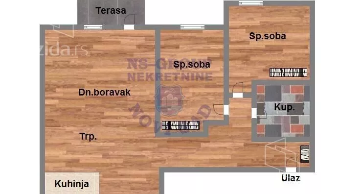 Trosoban stan | 4zida