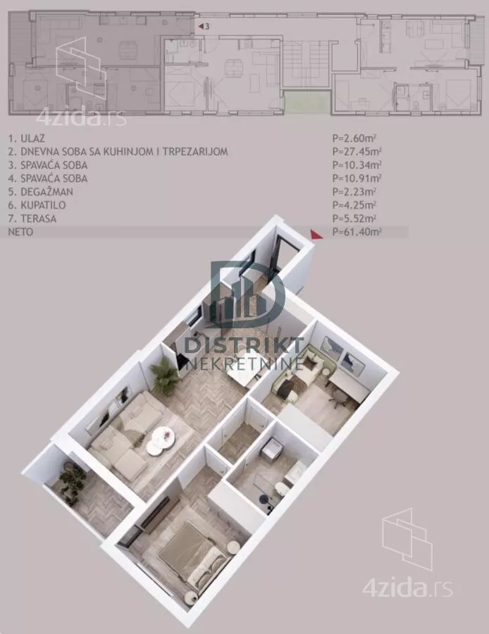 Dvoiposoban stan | 4zida