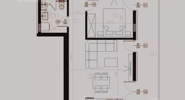 Dvoiposoban stan | 4zida