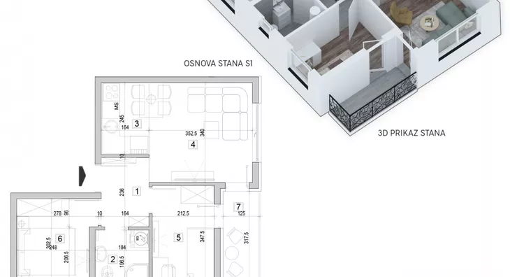 Dvoiposoban stan | 4zida