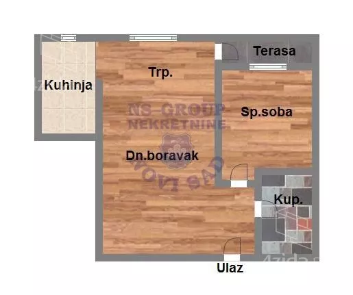 Dvosoban stan | 4zida