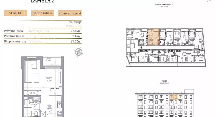 Jednosoban stan | 4zida