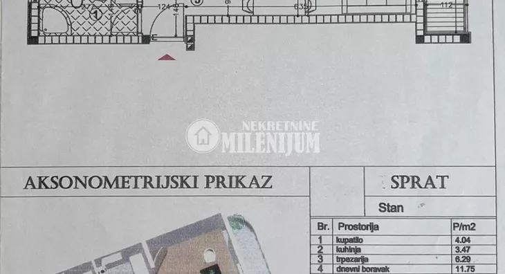 Dvosoban stan | 4zida