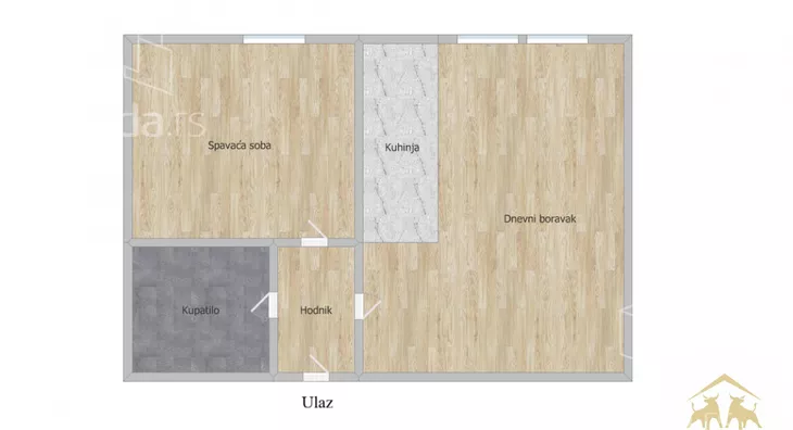 Jednoiposoban stan | 4zida