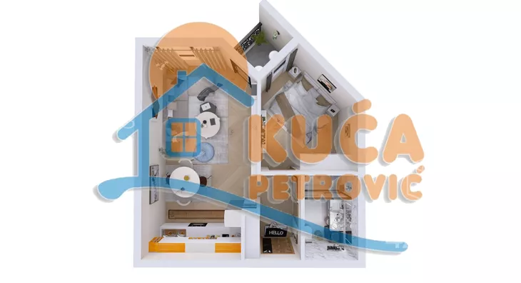 Dvosoban stan | 4zida