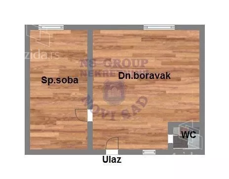 Jednoiposoban stan | 4zida