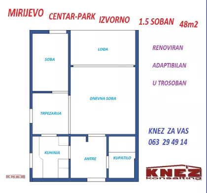 MIRIJEVO 2 - PARK | 4zida.rs