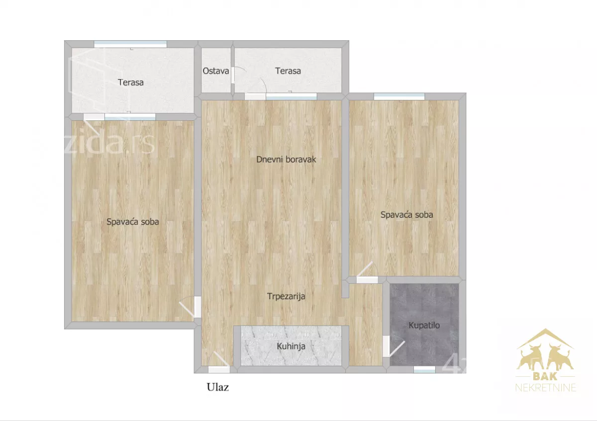 Trosoban stan | 4zida