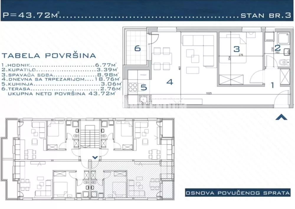 Dvosoban stan | 4zida