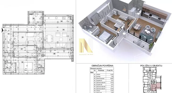 Četvorosoban stan | 4zida