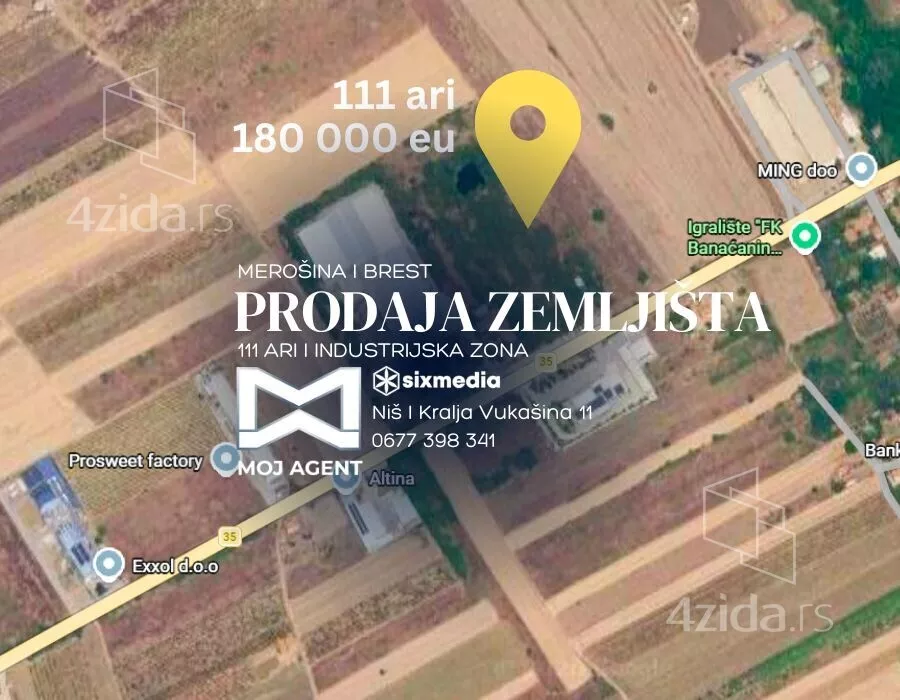 Industrijsko zemljište | 4zida