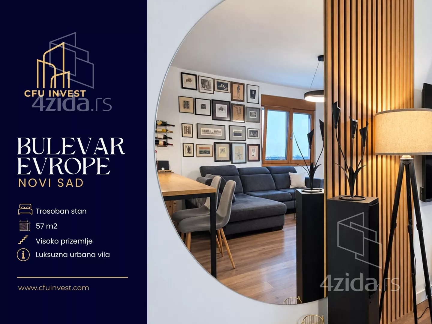 Trosoban stan | 4zida