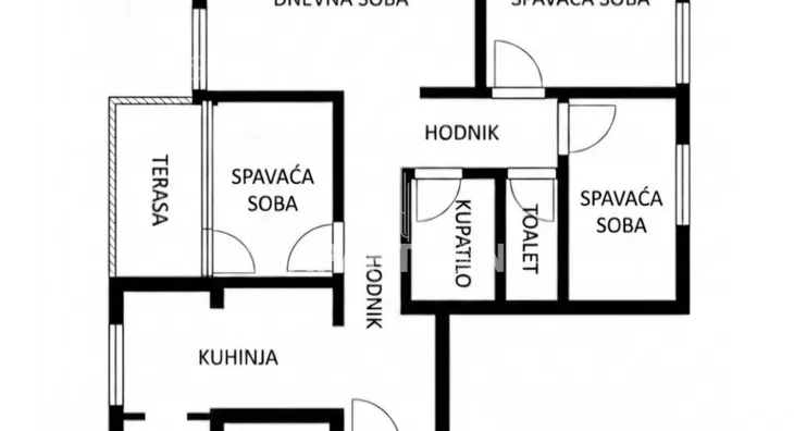 Troiposoban stan | 4zida