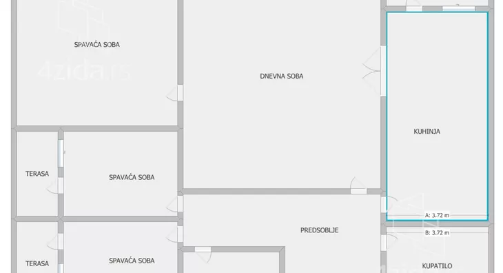 Četvorosoban stan | 4zida