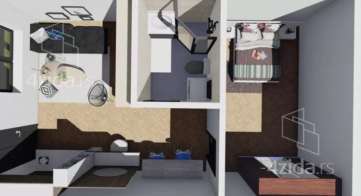 Dvosoban stan | 4zida