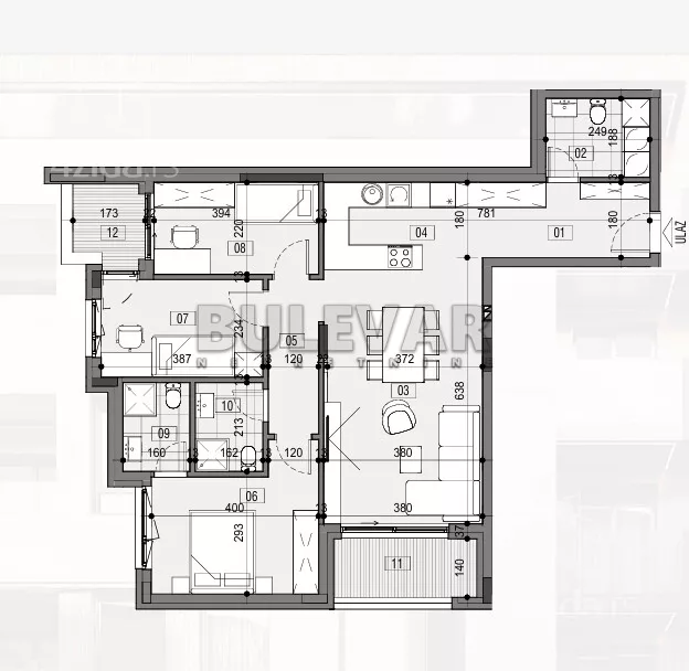 Četvorosoban stan | 4zida