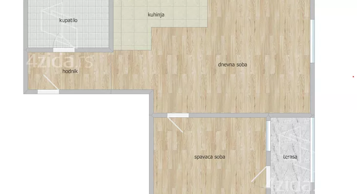 Dvosoban stan | 4zida