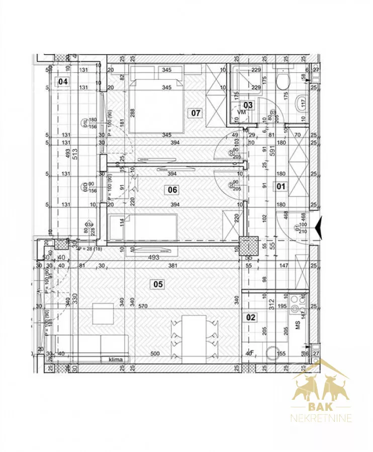Trosoban stan | 4zida