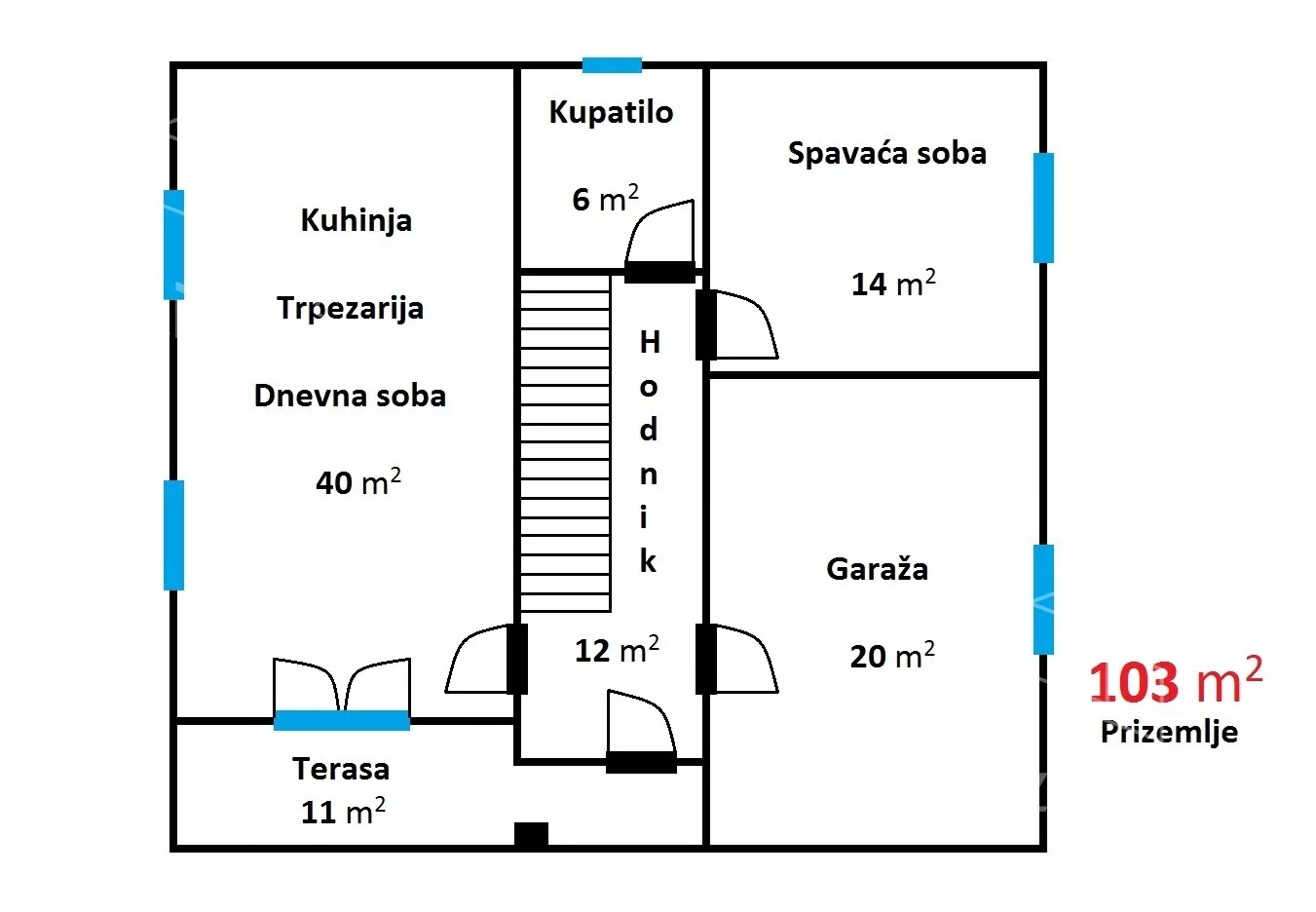 2-etažna kuća | 4zida