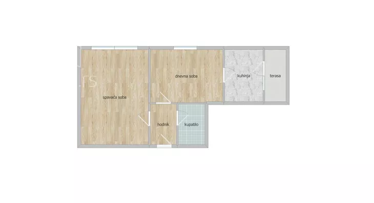 Dvosoban stan | 4zida