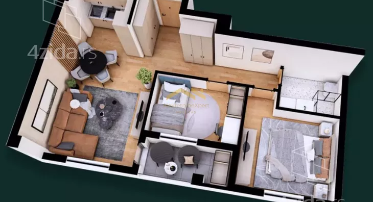 Dvoiposoban stan | 4zida