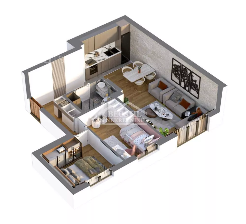 Dvosoban stan | 4zida