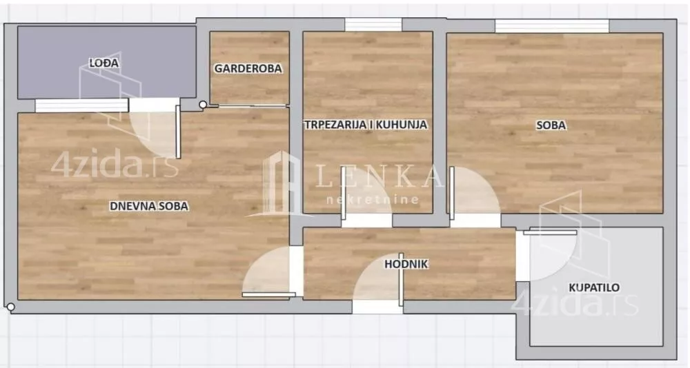Dvosoban stan | 4zida
