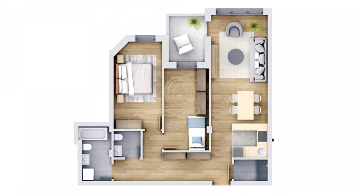 Trosoban stan | 4zida