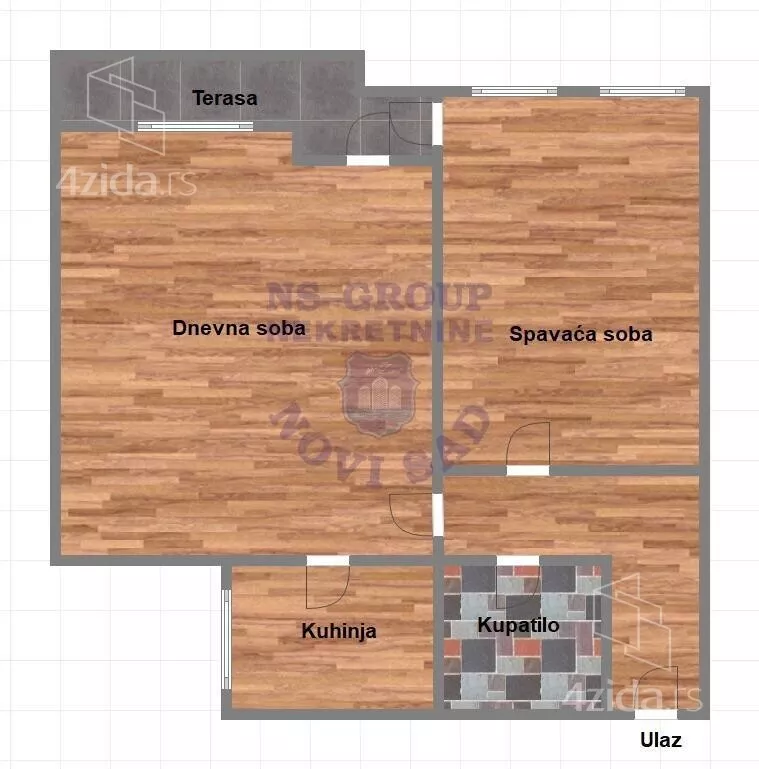 Dvosoban stan | 4zida