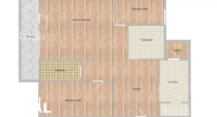 Trosoban stan | 4zida