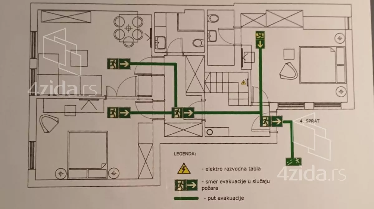 Trosoban stan | 4zida