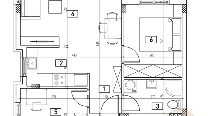 Trosoban stan | 4zida
