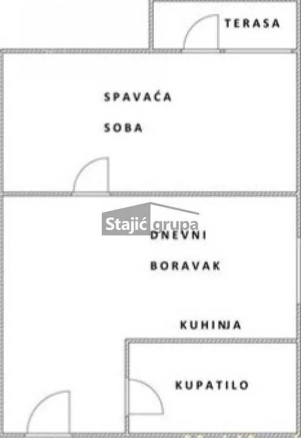 Jednoiposoban stan | 4zida