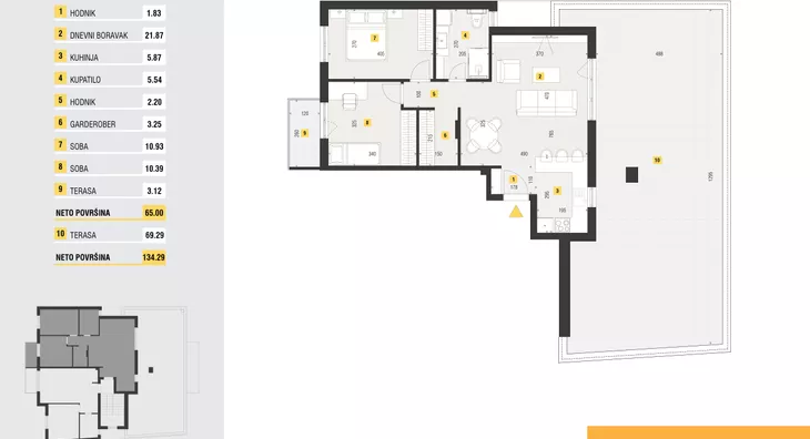 Dvoiposoban stan | 4zida