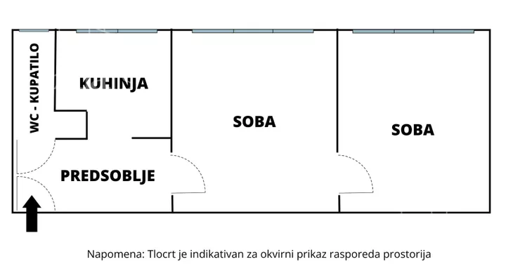 Dvosoban stan | 4zida